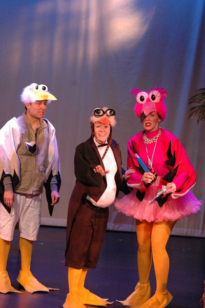 A scene from Vital Theatre Company's Penguin Goes to Flight School