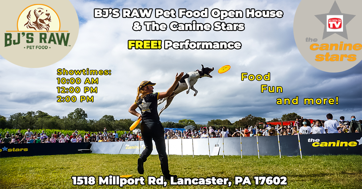 Canine Stars and BJ's Raw Pet Food